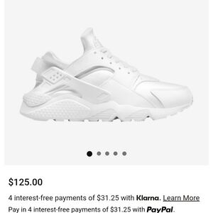 Nike Air White Athletic Sneakers